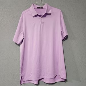 Rlx golf polo shirt size xl purple